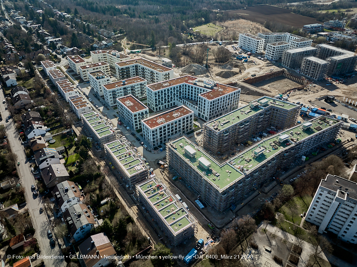 22.03.2023 - Baustele und Wohnanlage Alexisquartier